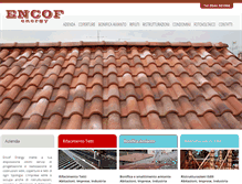 Tablet Screenshot of encofenergy.com